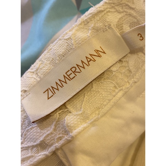 Zimmermann High Tide Lace Long Line Shorts - Picture 11 of 14